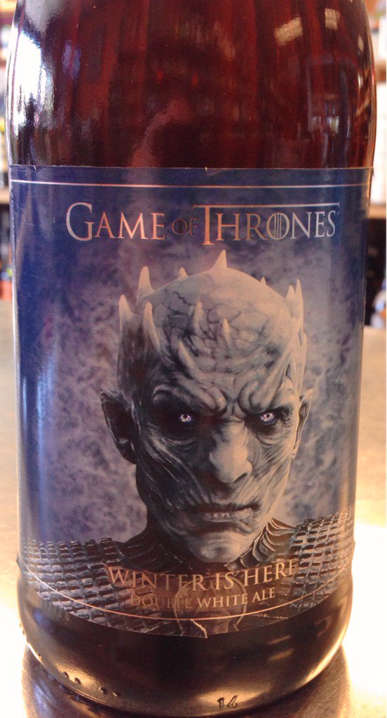 Double White Ale -- just arrived!
Don't have HBO; this show is basically Magic the Gathering with nudity, right?