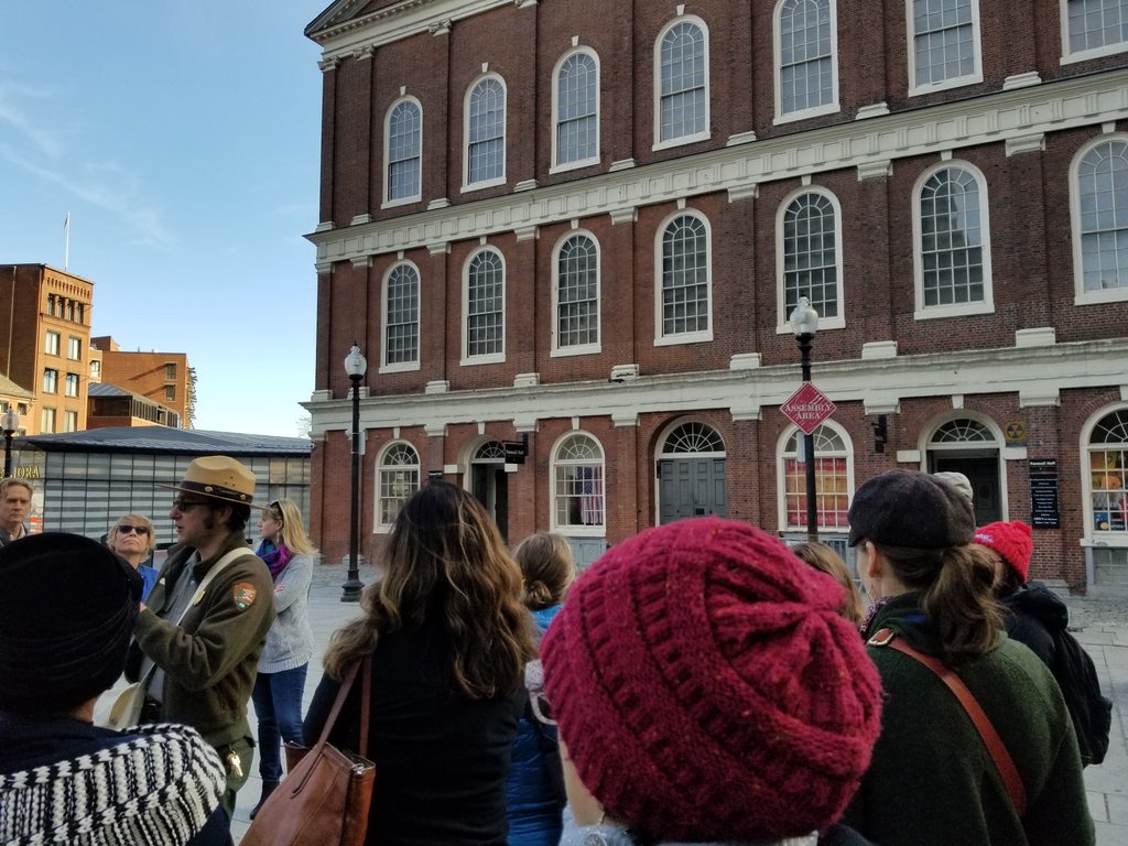 NYCcollaborator's tweet photo. As always NPS makes a visit anywhere more interesting! #NHC17 #freedomtrail @bostonNHP https://t.co/lf1ZJTZiLB