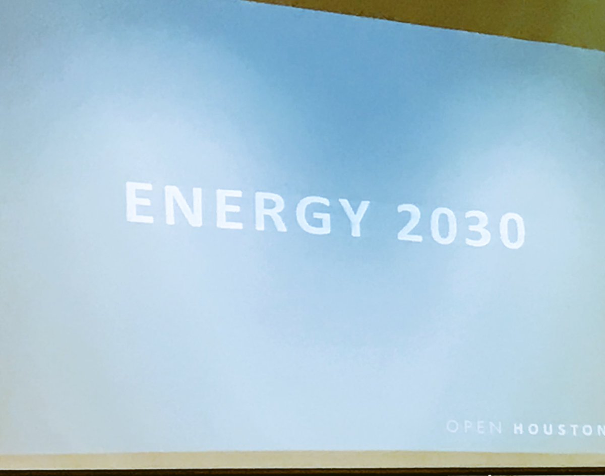 We are here today talking the future of work and the future of #energy at <a href="/openhouston/">OPEN Houston</a> — we know WHO will be the future: #women