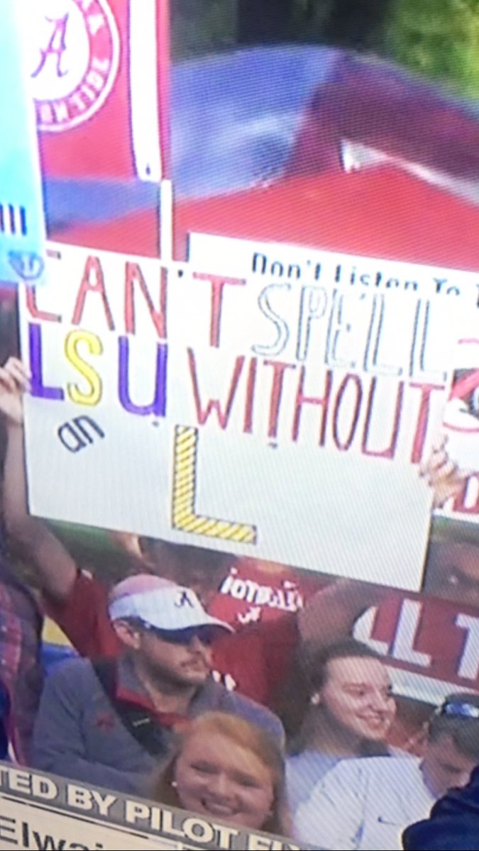 AUlteredEgo's tweet photo. Wonder how this dude spells Alabama 🤔 https://t.co/2Sg3MdB9bj