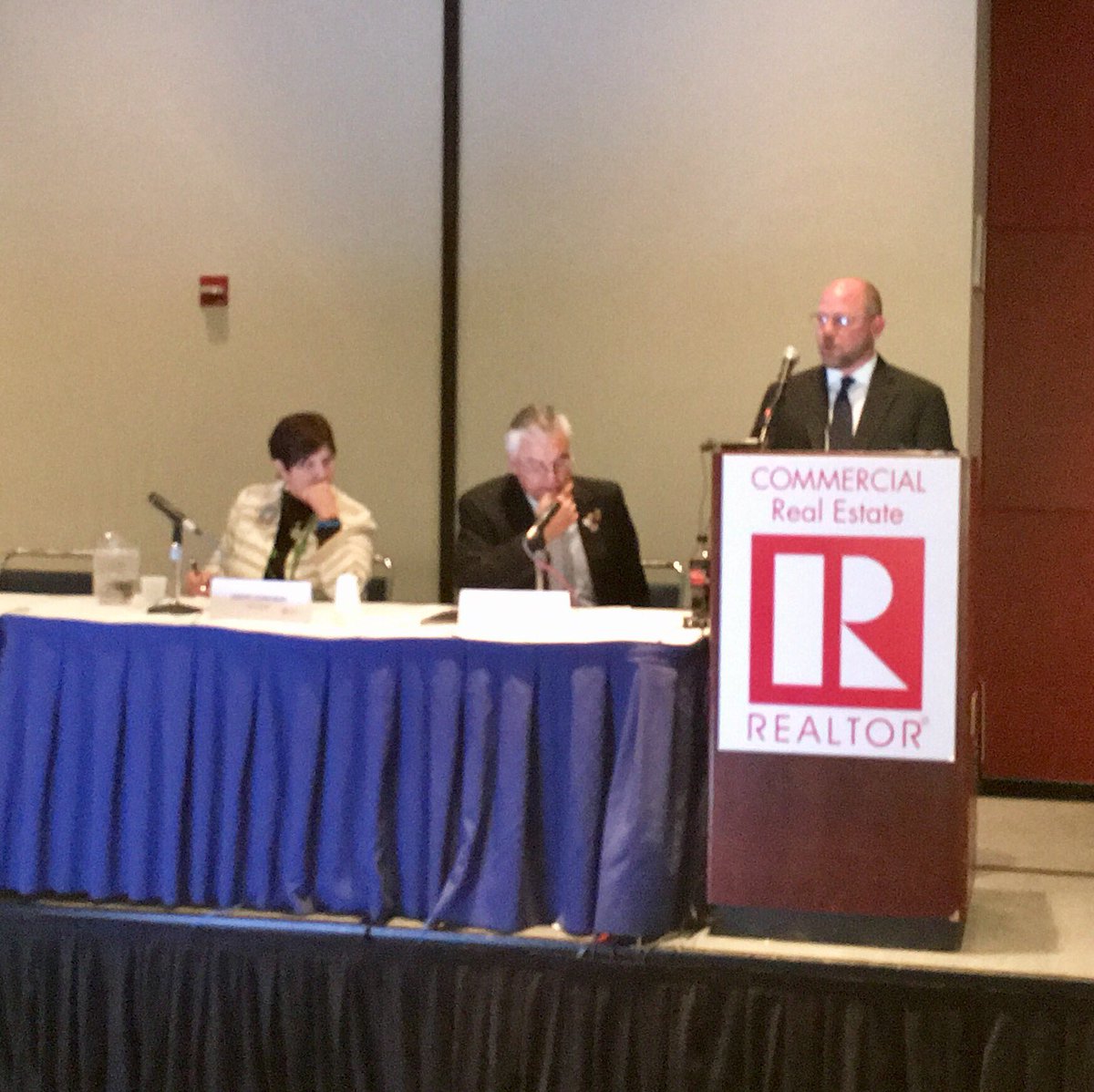 The #NARannual #CRE Leadership Forum starts with a somber moment of silence for Wayne DAmico, then Sam Lewis gives the <a href="/Xceligent/">Xceligent</a> update