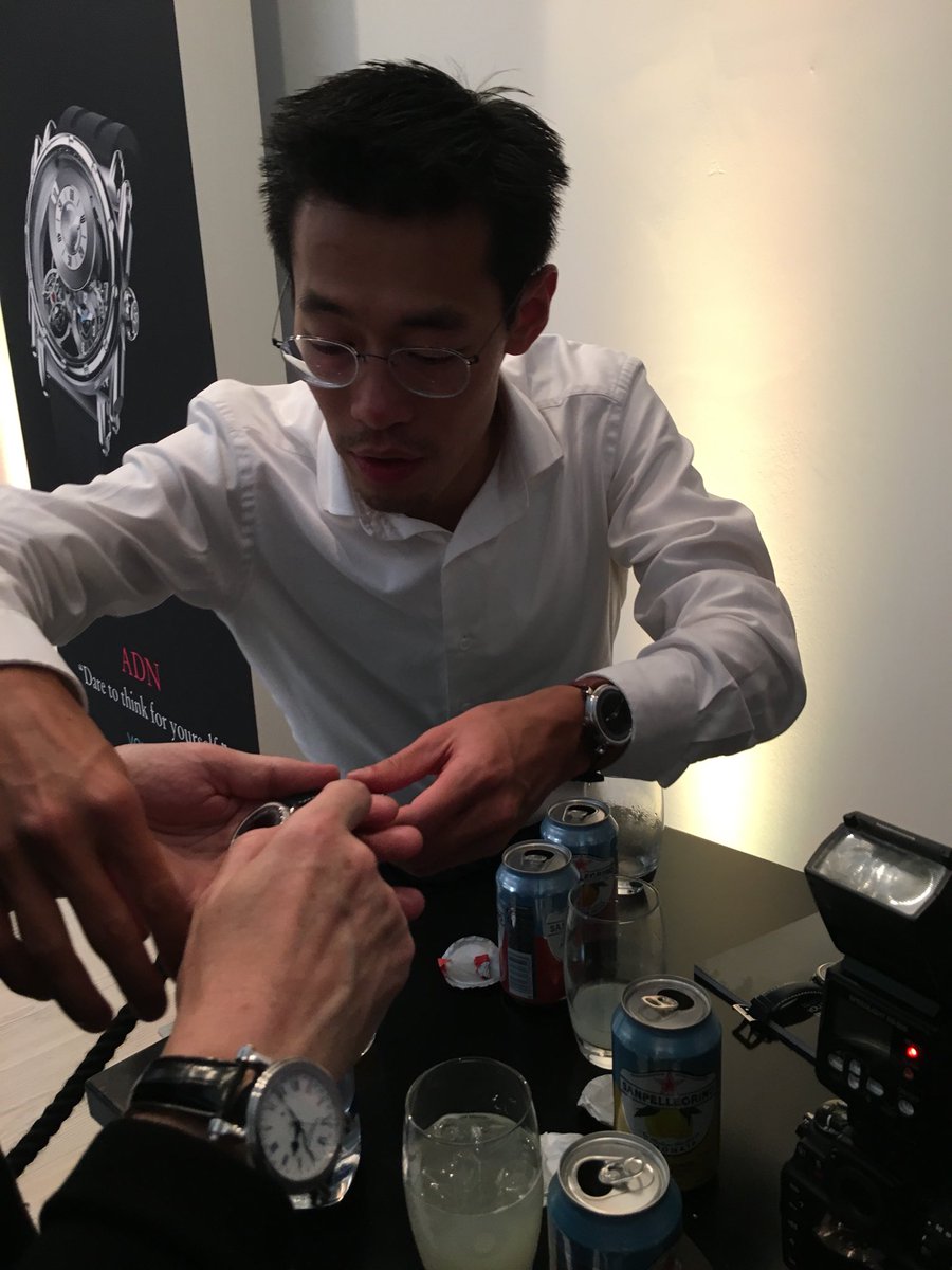 pavoni240's tweet photo. Excited that Ming has made a watch. Remember him drawing watches 17 years ago - wonderful to see the dream coming true.@mingwatches https://t.co/gFazquVQXt