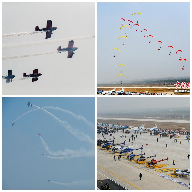 CGTNOfficial's tweet photo. Hundreds of pilots and athletes set to dazzle as aerobatics fest the FAI World Fly-in Expo opens in #China’s Wuhan https://t.co/p8teGF6Id8