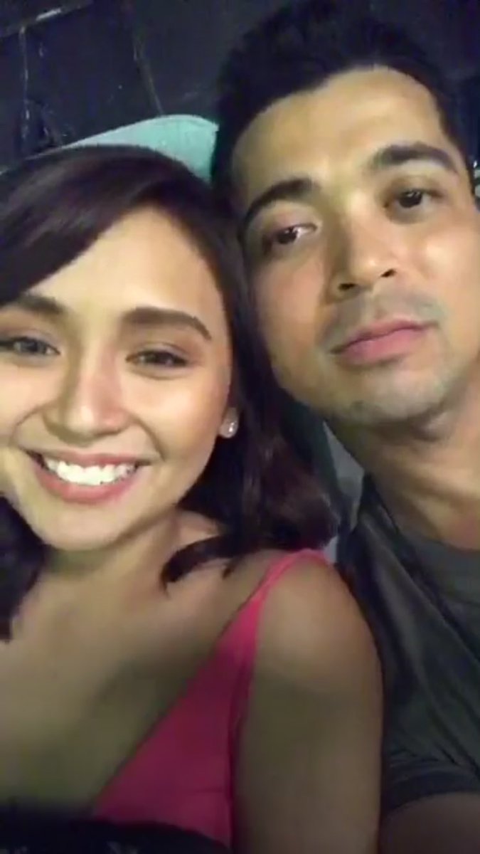 OfficialKBB's tweet photo. TVC endorsement shoot for our beloved Queen Kathryn today. Here are some screenshots from JV’s instagram LIVE. ✨ Thanks, JV! 😜❤️ #JVxKB https://t.co/glwuDemPiw