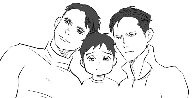 #リプきたキャラの顔だけ描く

スティーブン
じぇっじぇ、幼勇、オタベ
ありがとうございました♡ 