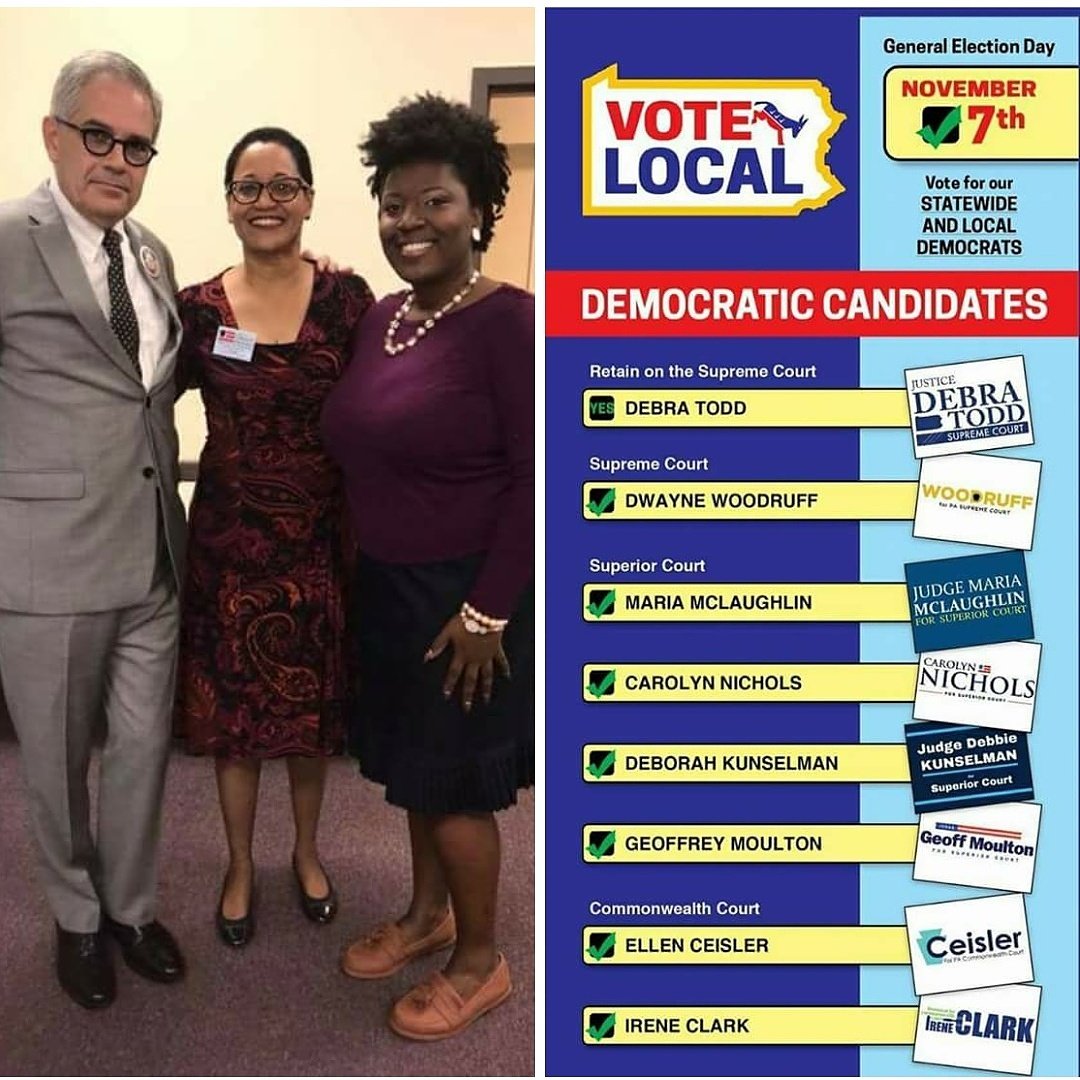 Joanna4PA's tweet photo. Are you #VOTINGDEMOCRAT #November7th?!?! @Krasner4DA @NicholsForPA @PADems #IMvotingDEMOCRAT #VotesGoingUpOnATuesday #voteDemocrat #RESIST https://t.co/vQkmFhpvH2