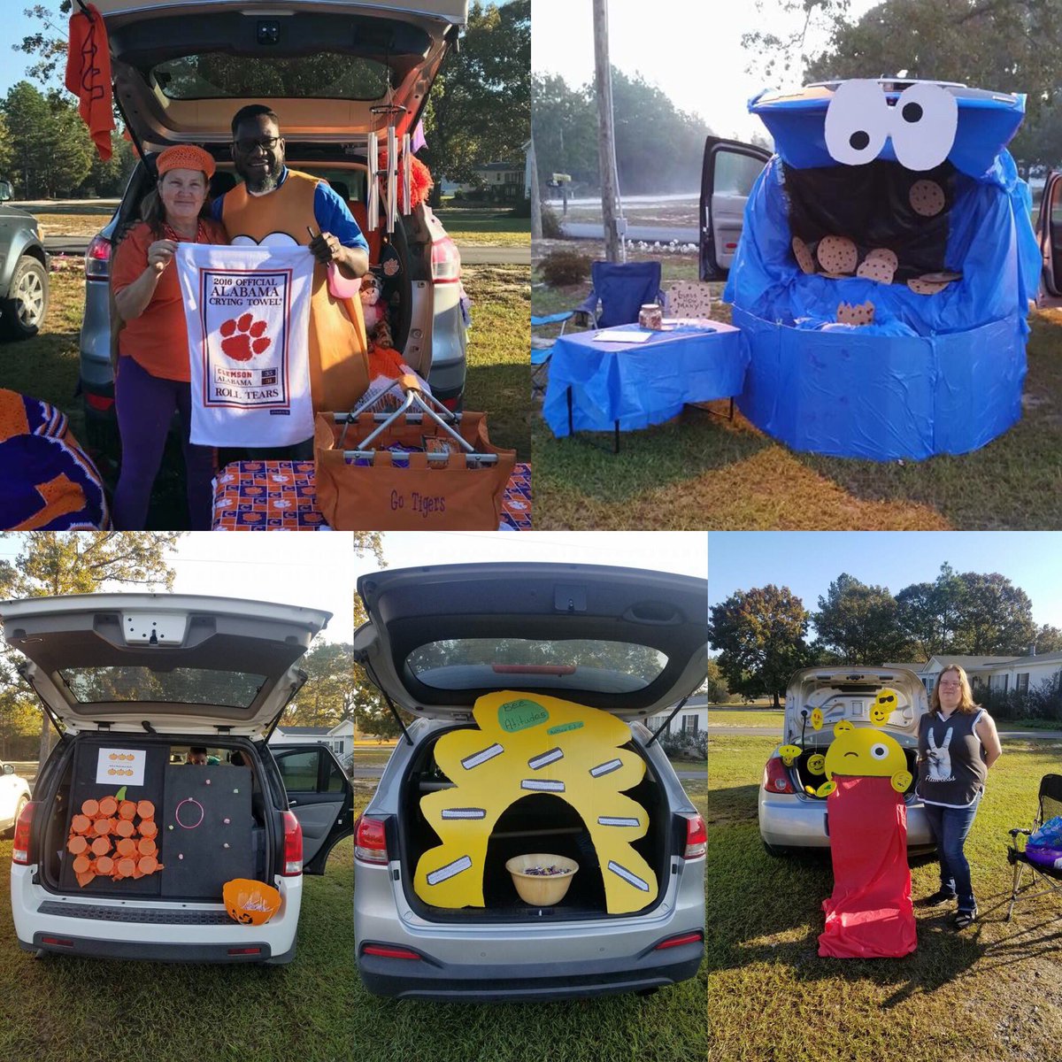 pdmsta's tweet photo. Thank you to the parents and grandparents of #PDMSTA. Check out the cool trunk and treat designs. @ekbailey @SCPCSD https://t.co/9IKqumigQm