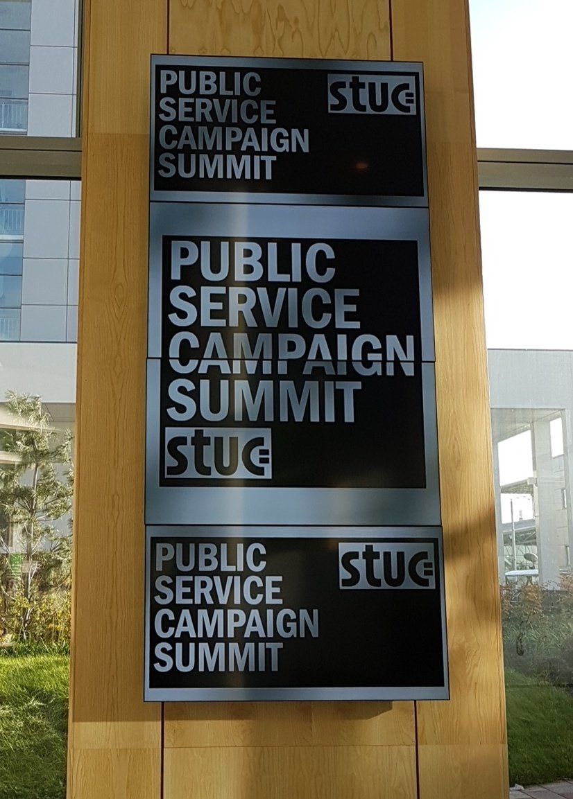 UNISONabdncity's tweet photo. Visiting @ScottishTUC summit to learn about building local networks and organising against local austerity. https://t.co/f4GeIDJ5vF