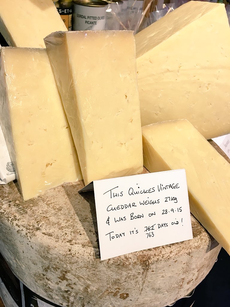 thymeandtides's tweet photo. Tasting today!! #deli #Quickes #cheddar #Saturday https://t.co/mJ0xNn0JXr