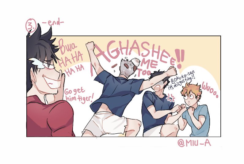 Mommmyyyy mee tooo ( *¯³¯ )
#ハイキュー
#兎赤
Pict by my sister (miu_akatsuki)