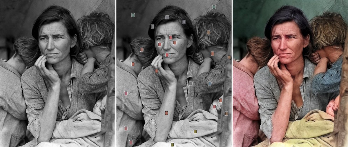 Colorizing B&amp;W Photos with Neural Networks ow.ly/U9tU30gk64h 

#NeuralNetworks #DataScience #Algorithms