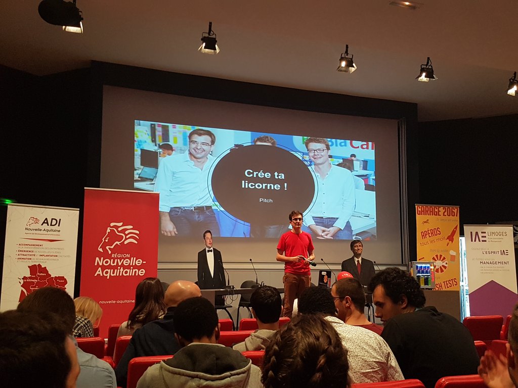 Garage2067's tweet photo. C'est maintenant !
Conférence "Crée ta licorne !" (Cc @Garage2067 ) 🦄
#weekenddave https://t.co/JqTHsnvCji