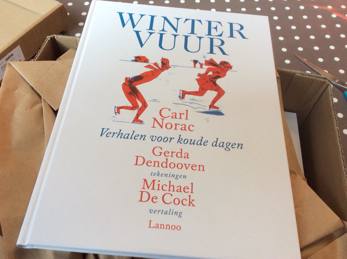 Michaeldcock's tweet photo. Laat het nu maar winter worden! #GerdaDendooven #CarlNorac #Trots dat ik hand toe mocht steken voor dit prachtige boek. #Wintervuur @Lannoo https://t.co/1Ug4bLbaQg