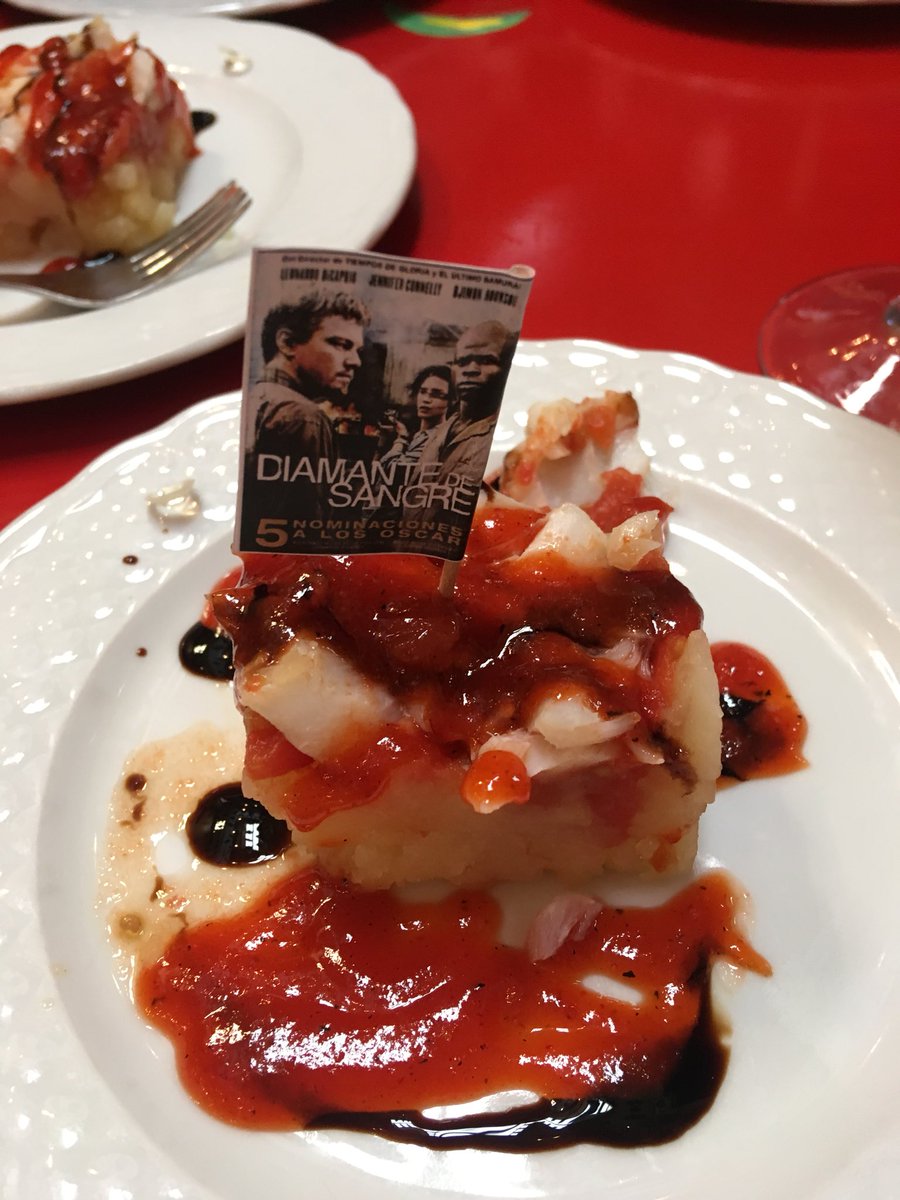 EvaFortes's tweet photo. Os animo a que vengáis a #Benalmádena y disfrutéis de la ruta de la tapa de cine, me encantó los diamantes de sangre de la alternativa https://t.co/DNB2nL8pSz