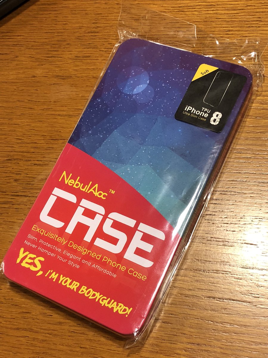 churusan's tweet photo. iPhoneXのケースが届いたー！ヽ(´∀｀)ノ でも…なんかパッケージが缶製だし海外風な雰囲気…そして…なんか「8」って字が書かれてるけどこれは一体… #iPhoneX #appleten https://t.co/OumucQ54Un