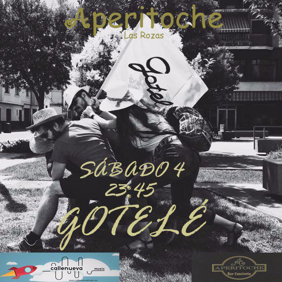 GoteleBand's tweet photo. Recordad!!! Esta noche las 23:45 serán las 23:45! Si nos queréis, venirse al @Aperitoche🤸🤸
Entrada gratuita!!🙈🙈🙈 https://t.co/OJpWD5BU3H