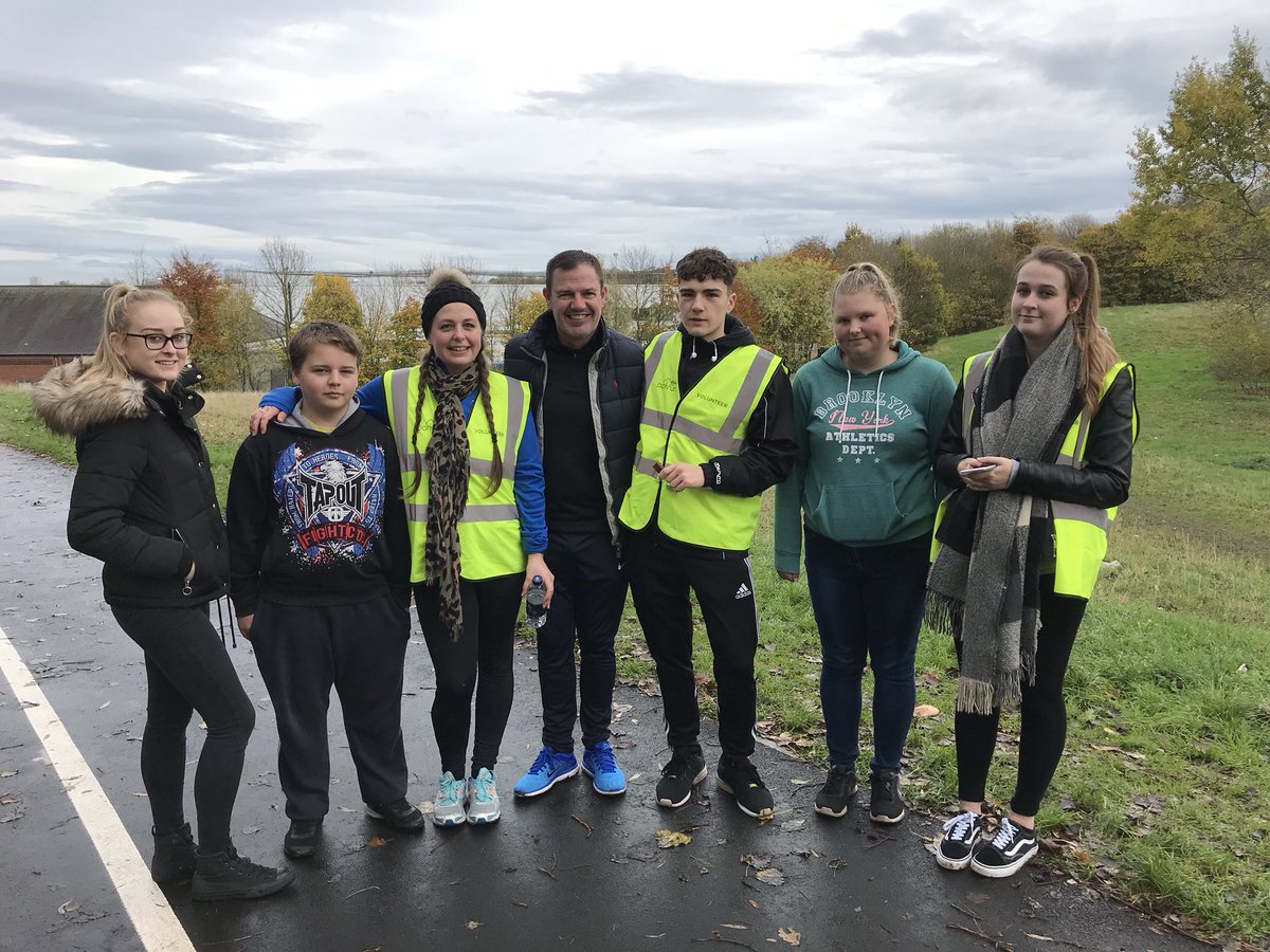 SunCollSport's tweet image. We tookover at the @parkrunUK this morning 🏃‍♀️🏃👏 #volunteering #positivecontribution