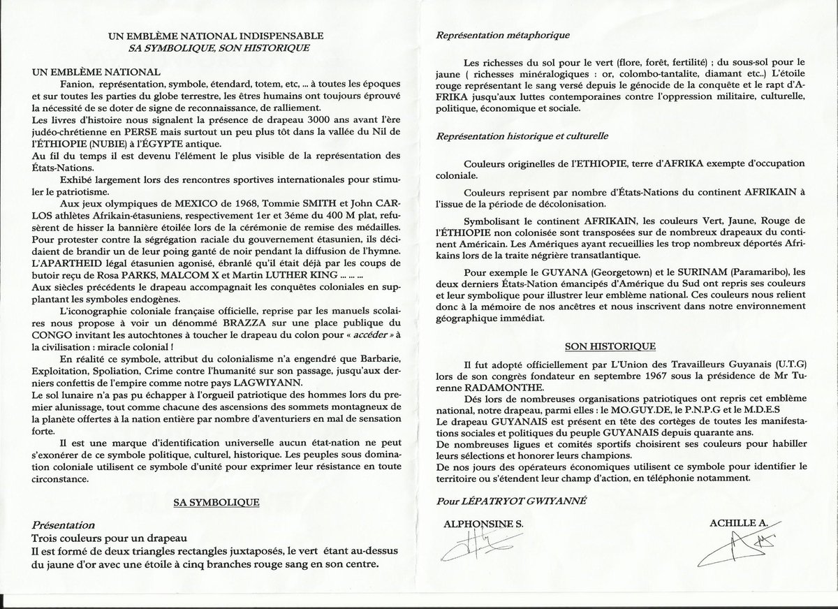On Twitter Sur Le Drapeau De La Guyane Le Vert Est