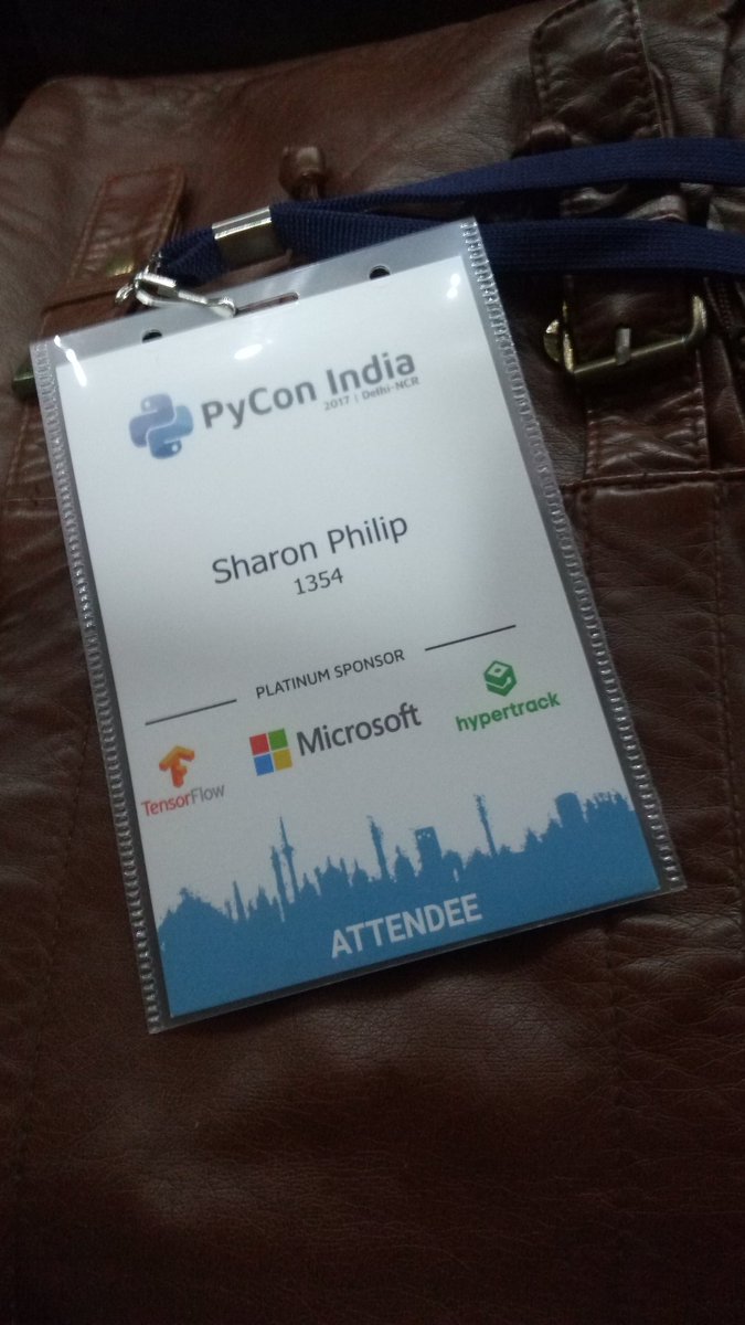 sherryp1791's tweet image. #pyconindia2017 😛