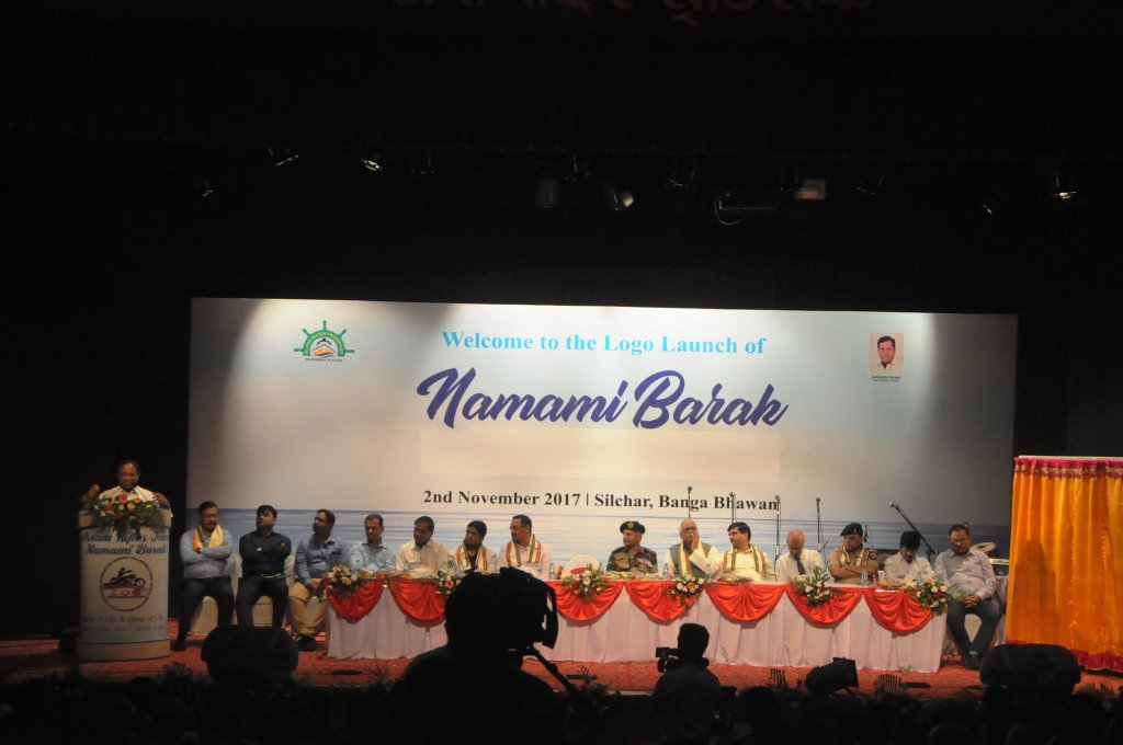 namami_barak's tweet photo. #NamamiBarak Logo and Mascot launched at Banga Bhawan, Silchar on 2nd November
#NamamiBarakFestival 
#NamamiBarak
#NBF2017 https://t.co/Zc12mgfnNW
