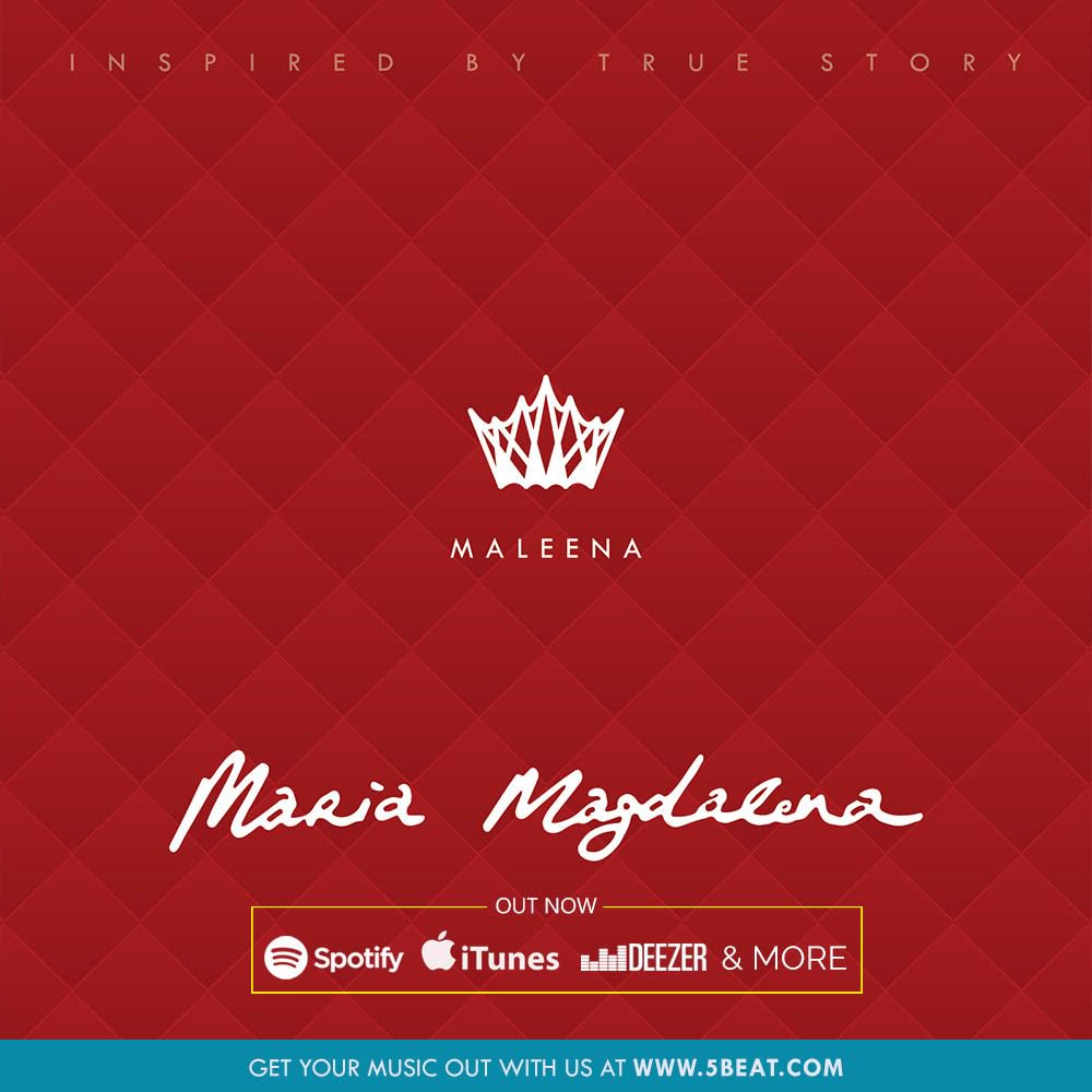 5BeatID's tweet image. #NowAvalaible @maleena_music "Maria Magdalena" on Itunes,Spotify,Deezer &amp;amp; More ,Submit your song now  #5beatid #Pop#Gospel