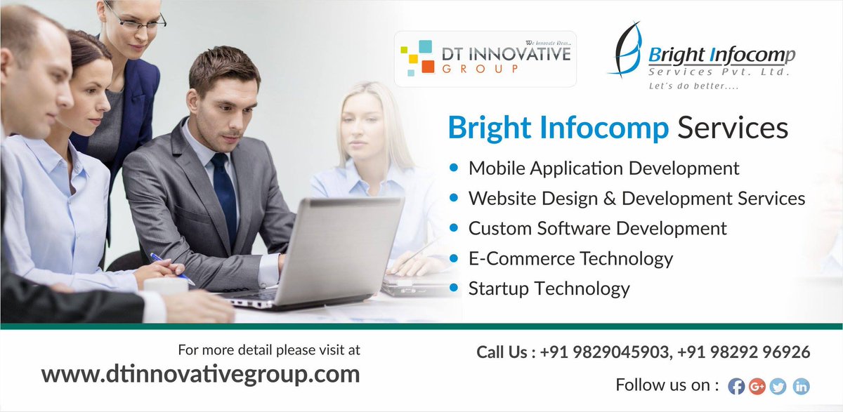 DTINNOVATIVE's tweet photo. #Bright #Infocomp #Services #Business #Transformation #Fueled by #Technology #AppDevelopment #WebDevelopment #StockManagementSoftware #B2C https://t.co/tVSUn7Tt3L