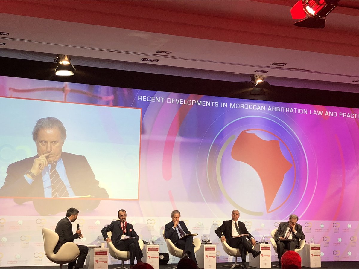 CasaFinanceCity's tweet photo. 6th and last panel of the #CAD2017 on recent developments in Morrocan arbitration law and practice. LiveStreaming https://t.co/6ud5pKPkSy https://t.co/IdGw4xTz1U