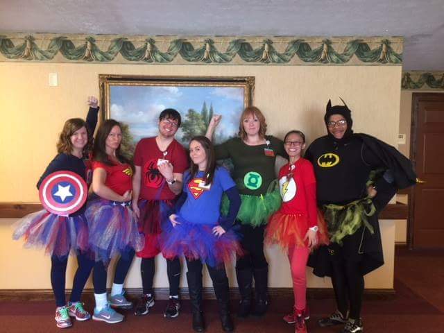 Our therapy Team...they really are super heroes to our residents