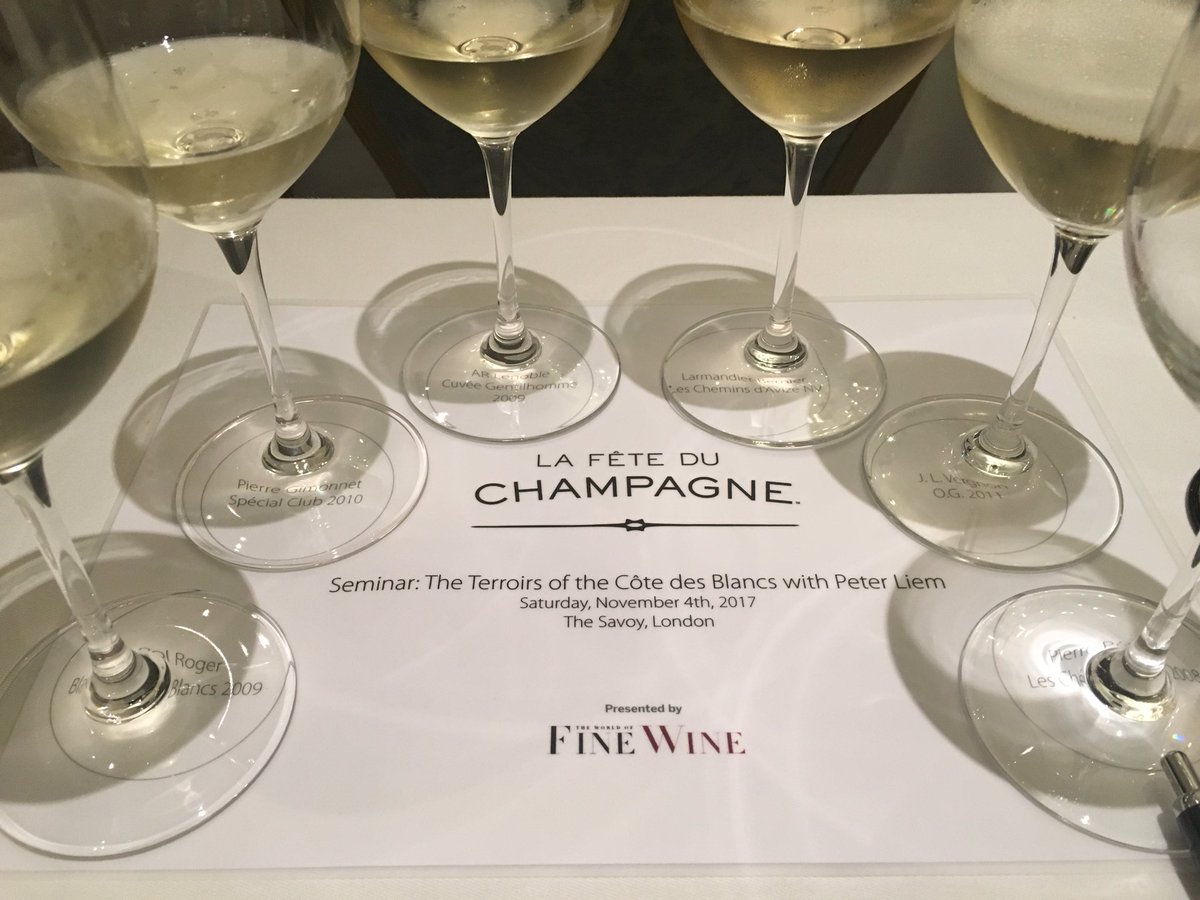 Delighted to present <a href="/peterliem/">Peter Liem</a> 's seminar on the Terroir's of the Côte des Blancs <a href="/lafetenyc/">La Fête du Champagne</a>
