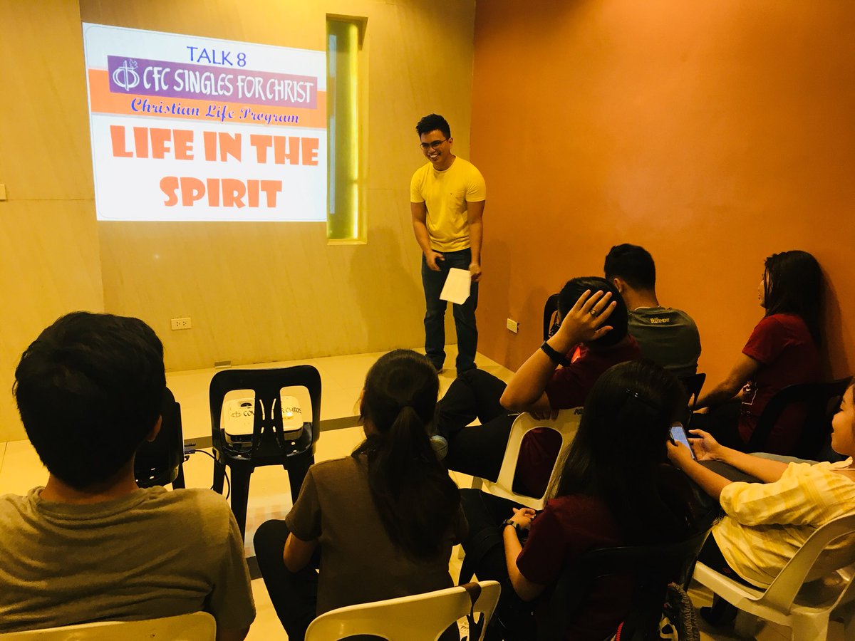 sfcsargen's tweet photo. SFC Central A is in their CLP Talk 8: Life In The Holy Spirit. Speaker: Bro. Charles Matela https://t.co/oXDR5PX2bY