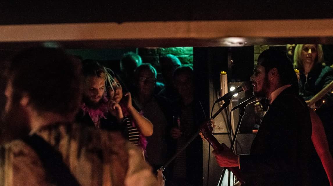 VictoriesBand's tweet photo. Blinding night celebrating the release of #wiccan and #mandymachine in the spirit of halloween! Get downloading the tracks π π· Andy Wild https://t.co/SYuYF536T1