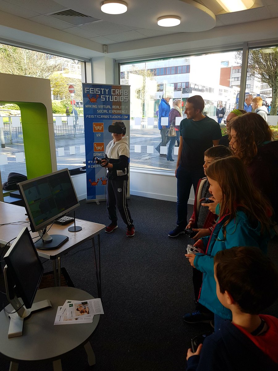 Plymouth Libraries (@plymlibraries) on Twitter photo VR headset very popular at Central Library today! Thank you <a href="/FeistyCrab/">Feisty Crab Studios</a> for helping us celebrate International Games Week #ALAIGW VR headset very popular at Central Library today! Thank you <a href="/FeistyCrab/">Feisty Crab Studios</a> for helping us celebrate International Games Week #ALAIGW