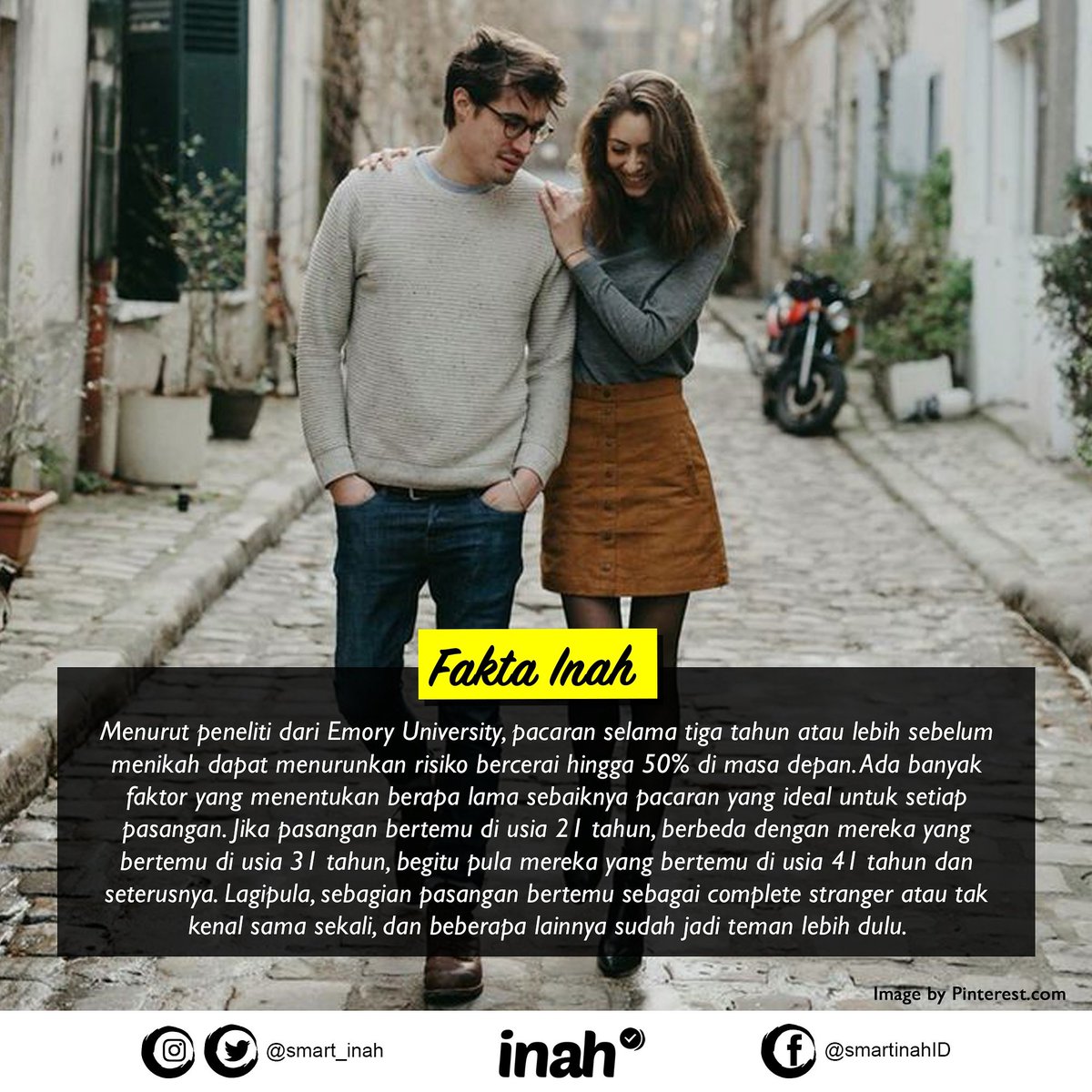 smart_inah's tweet photo. Hmmm btw dulu pacaran kalian berapa lama sih sebelum menikahi pasangan nya? https://t.co/kYrbiA9lAt