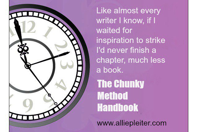 alliepleiter's tweet photo. #Writers are getting productive with the #ChunkyMethod--#free tool just for signing up! https://t.co/AUxeeLfmz4 https://t.co/dEE130GgvU