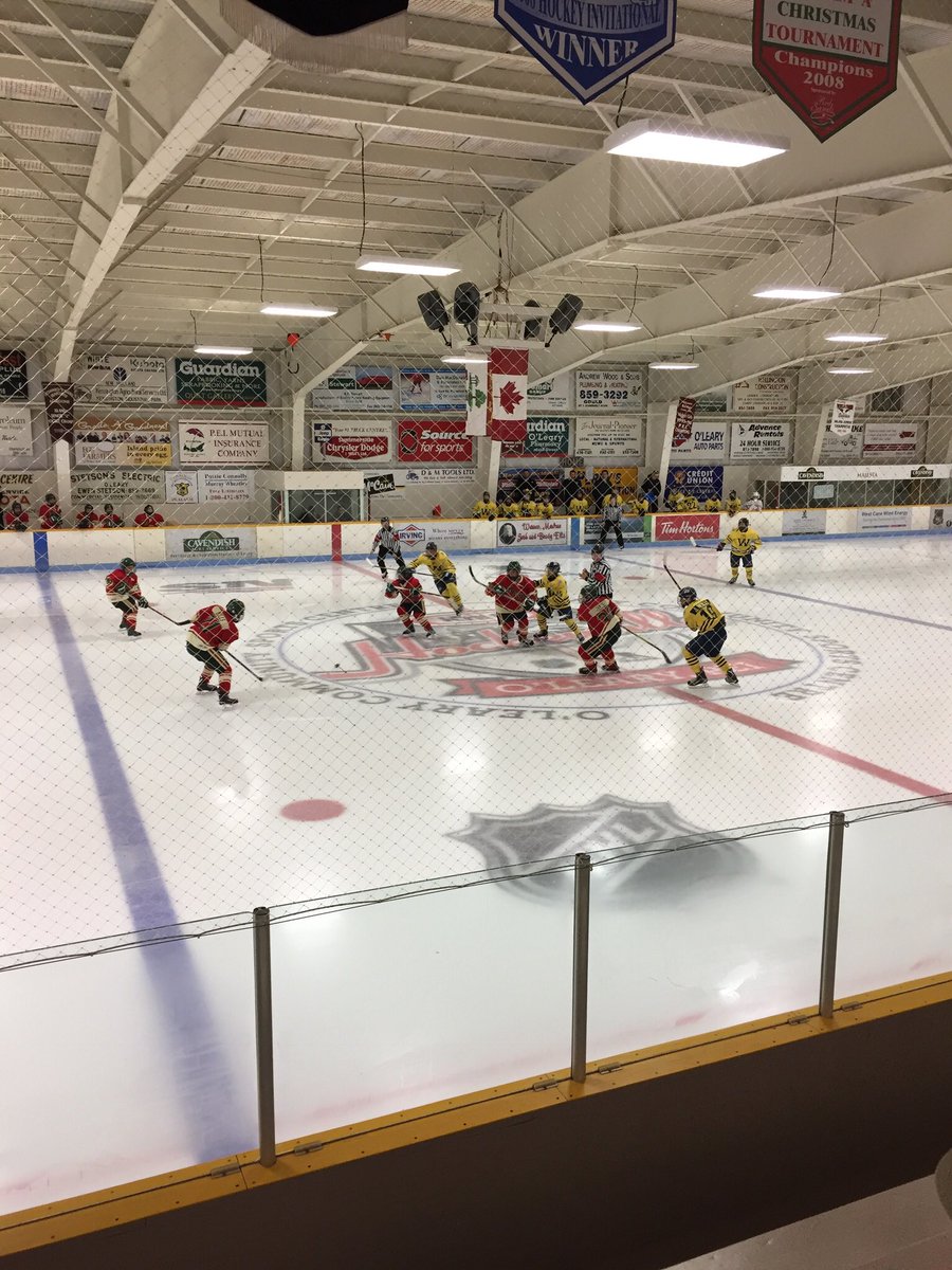 Bantam Matrix was in O’Leary <a href="/hockeyville/">Kraft Hockeyville</a> last night featuring their new 3rd jerseys