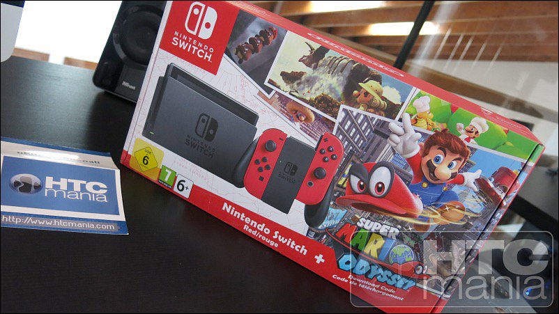 htcmania's tweet photo. [ SORTEAZO ] Sorteamos una Nintendo Switch + juego Super Mario Odyssey https://t.co/FnBT6svHV5 #HTCManiaSwitch https://t.co/r7M5UFnTn4