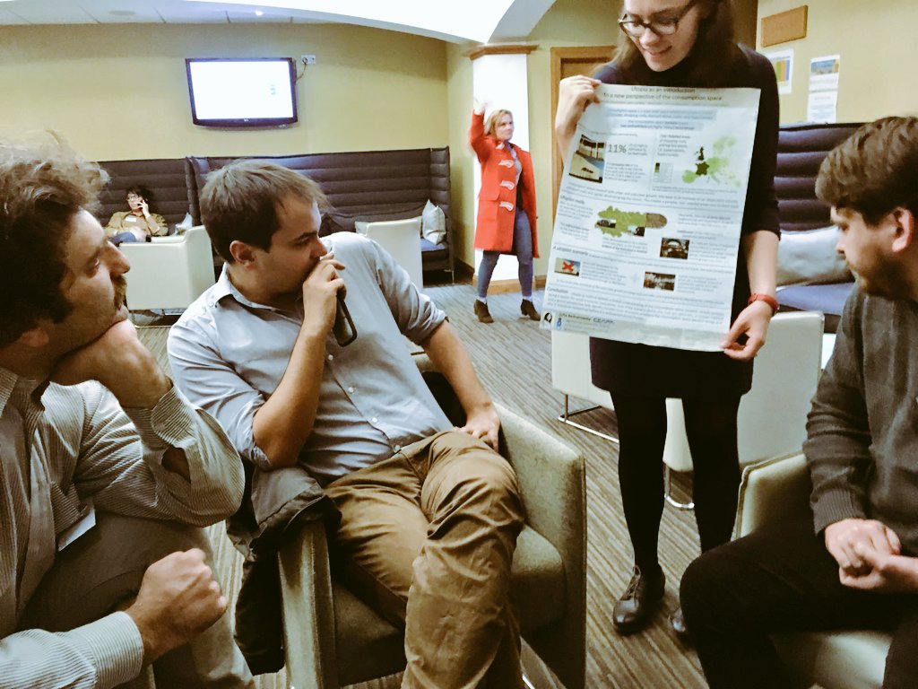 ZBednarowska's tweet photo. Showing my poster on #consumption space paradox & #MobileConsumption & #deadmalls during #mobile posters session #MobileUtopia https://t.co/6OEyuxr6ES
