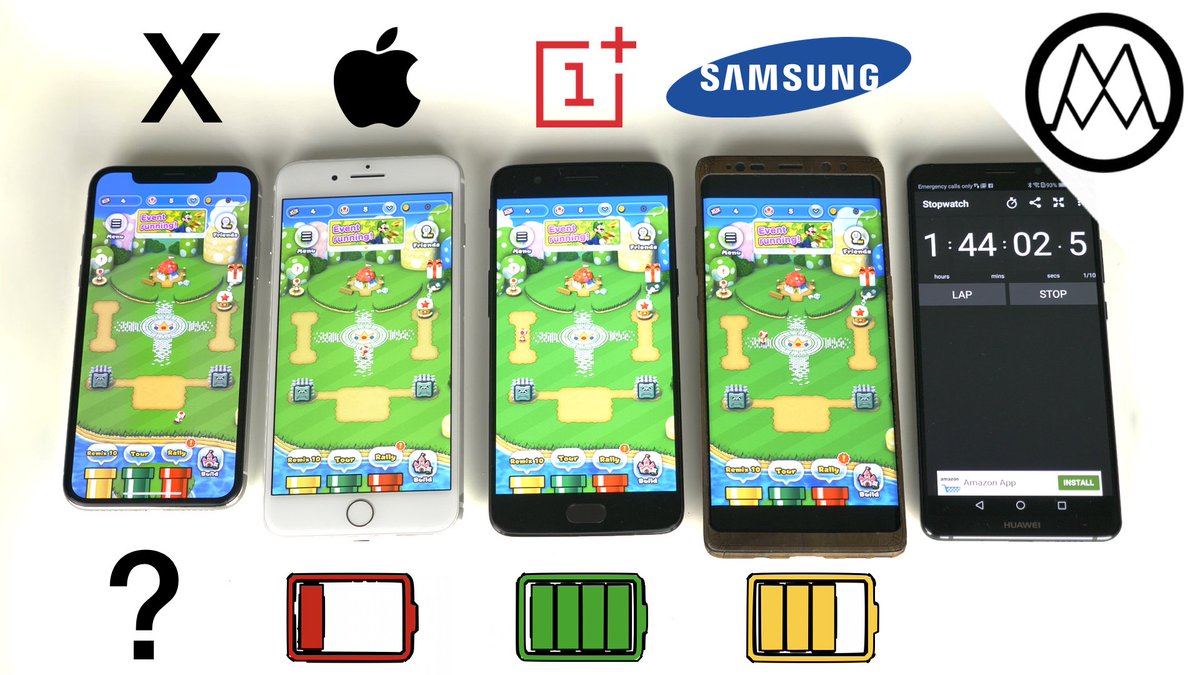 Mrwhosetheboss's tweet photo. iPhone X BATTERY LIFE - TESTED!!! 🔥
Retweets Appreciated!!
https://t.co/RA6PpLgWwE https://t.co/yNWJagQuQZ