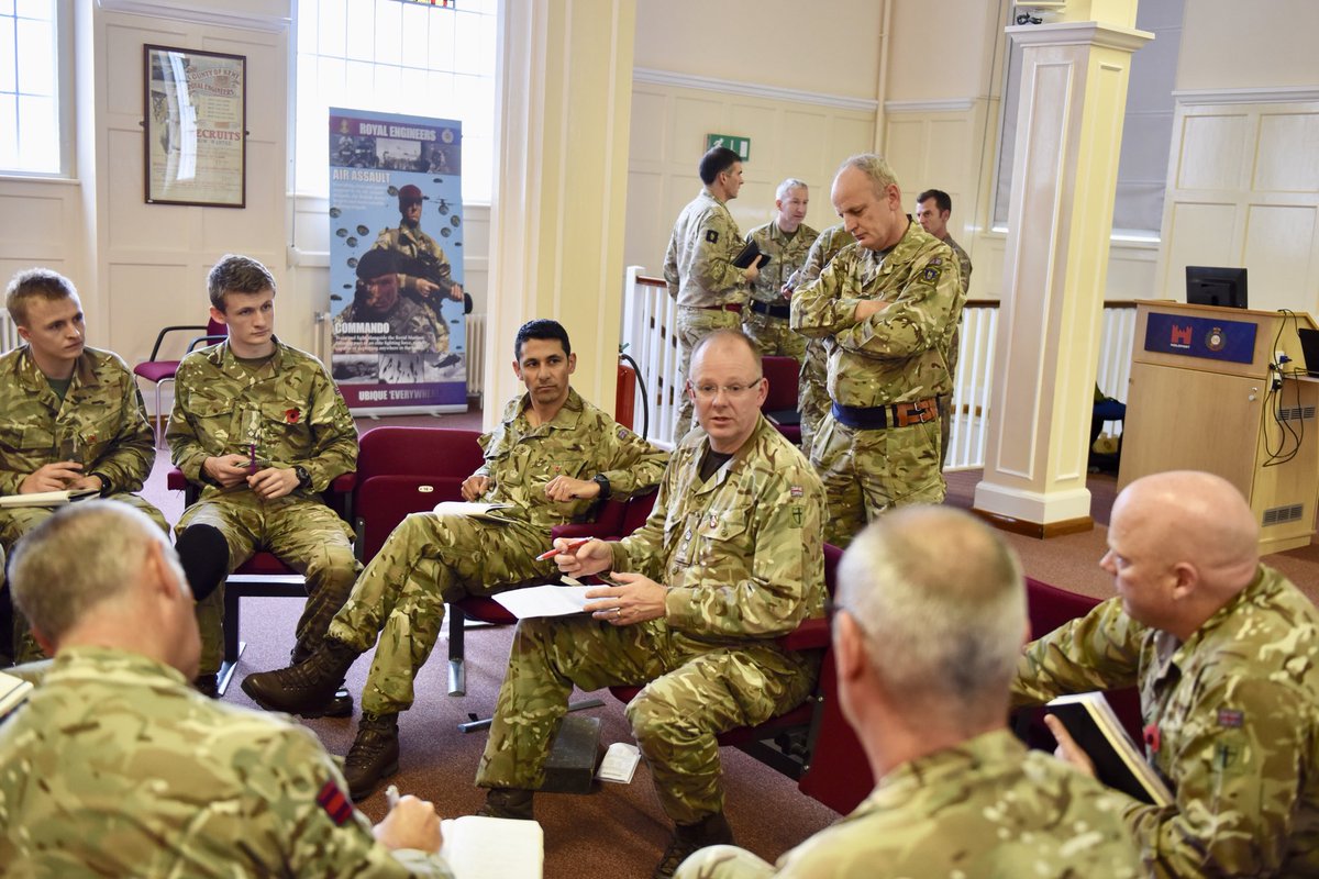 RMonREM's tweet photo. #8XReservesConference continues into the afternoon with syndicate activities @Commander8X @Proud_Sappers https://t.co/2NLsfc6rfP