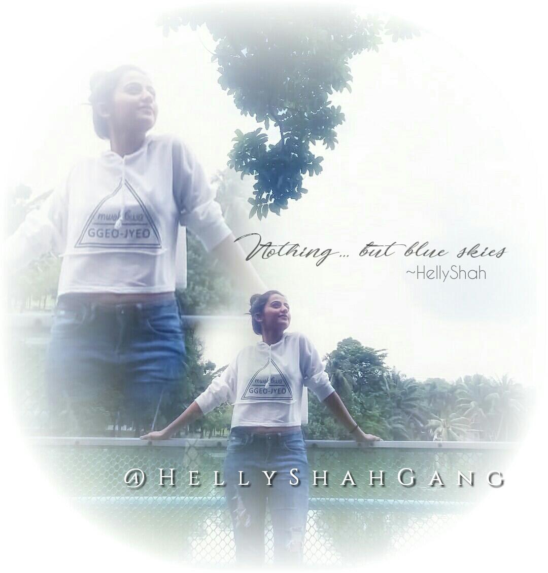 Helly_Shah_Gang's tweet image. * Nothing but blue skies *
Helly's post #EditedVersion!  😇