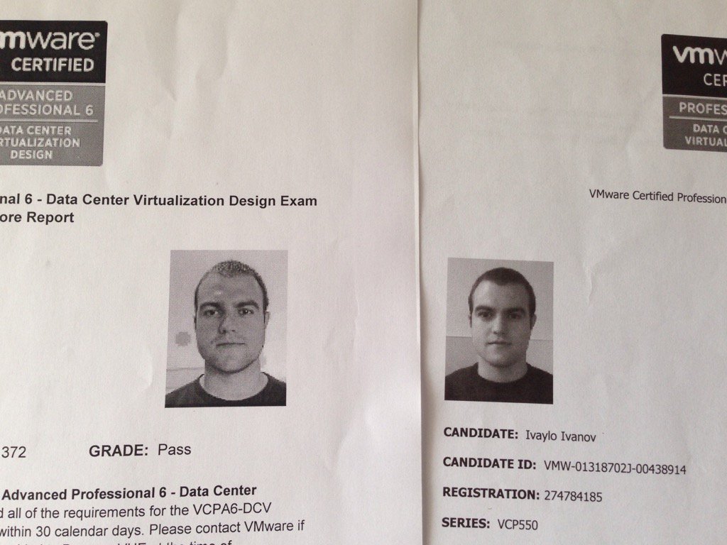 ivgivanov's tweet image. #VCIX vs #VCP