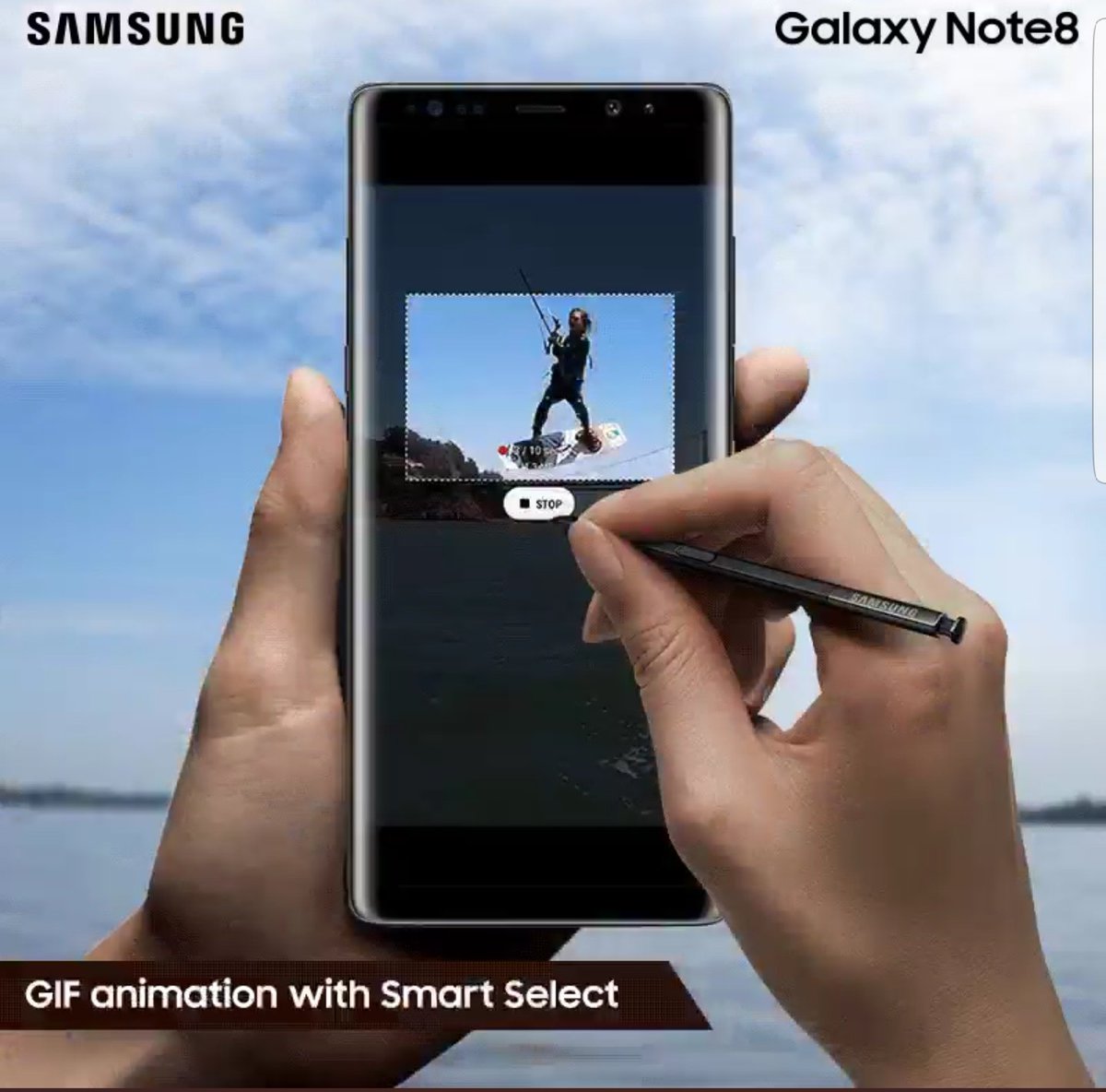 Tharun1082's tweet photo. @SamsungMobileIN #HaveItAll #GalaxyNote8 #Spenfeatures 
#A1 screen off memo 
#A2 live message
#A3 gif animation with smart select
#A4 translate https://t.co/pUeQdExpWc