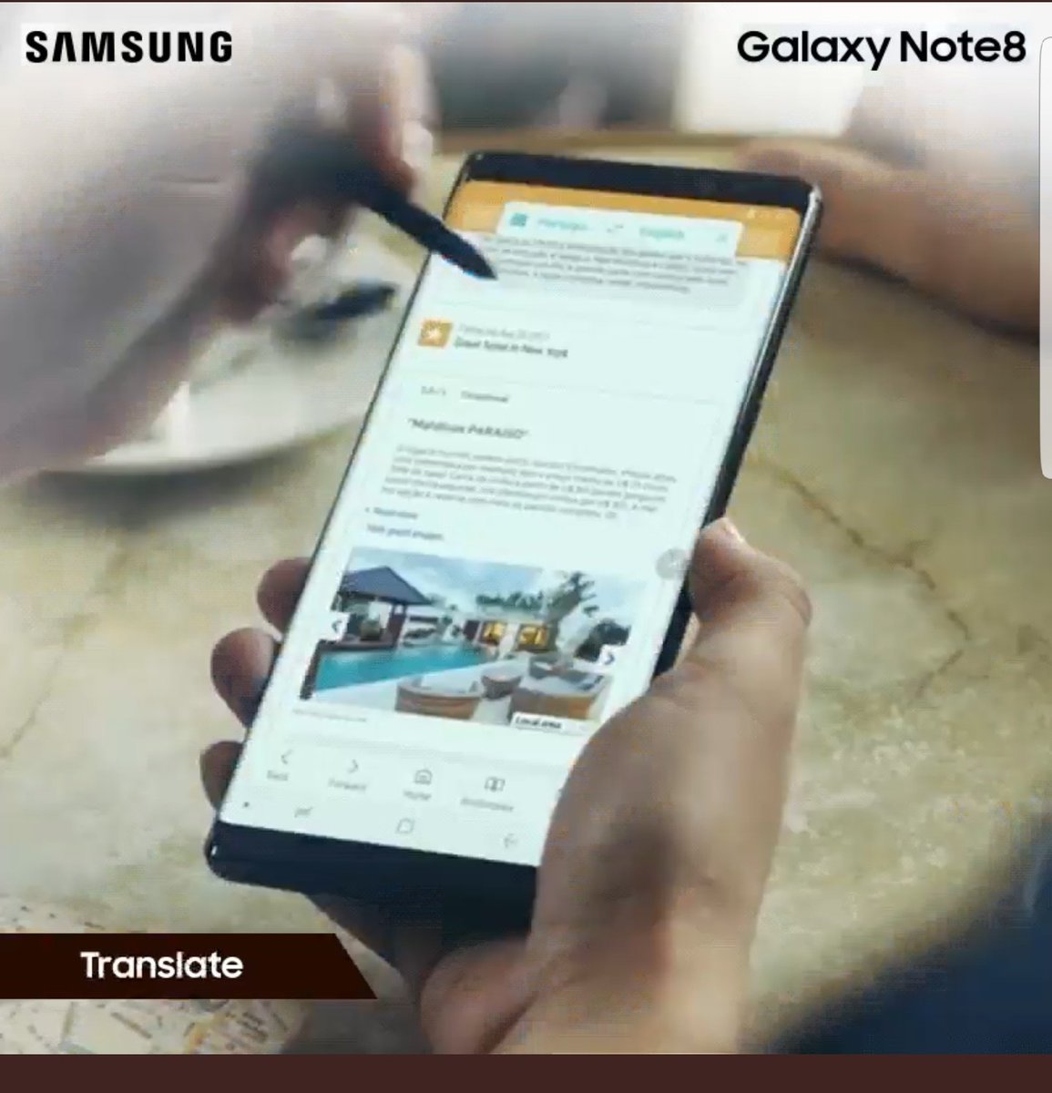 Tharun1082's tweet photo. @SamsungMobileIN #HaveItAll #GalaxyNote8 #Spenfeatures 
#A1 screen off memo 
#A2 live message
#A3 gif animation with smart select
#A4 translate https://t.co/pUeQdExpWc