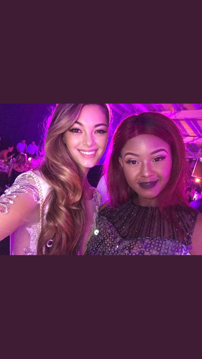 Me and Miss SA for cell c ❤️✨@DemiLeighNP