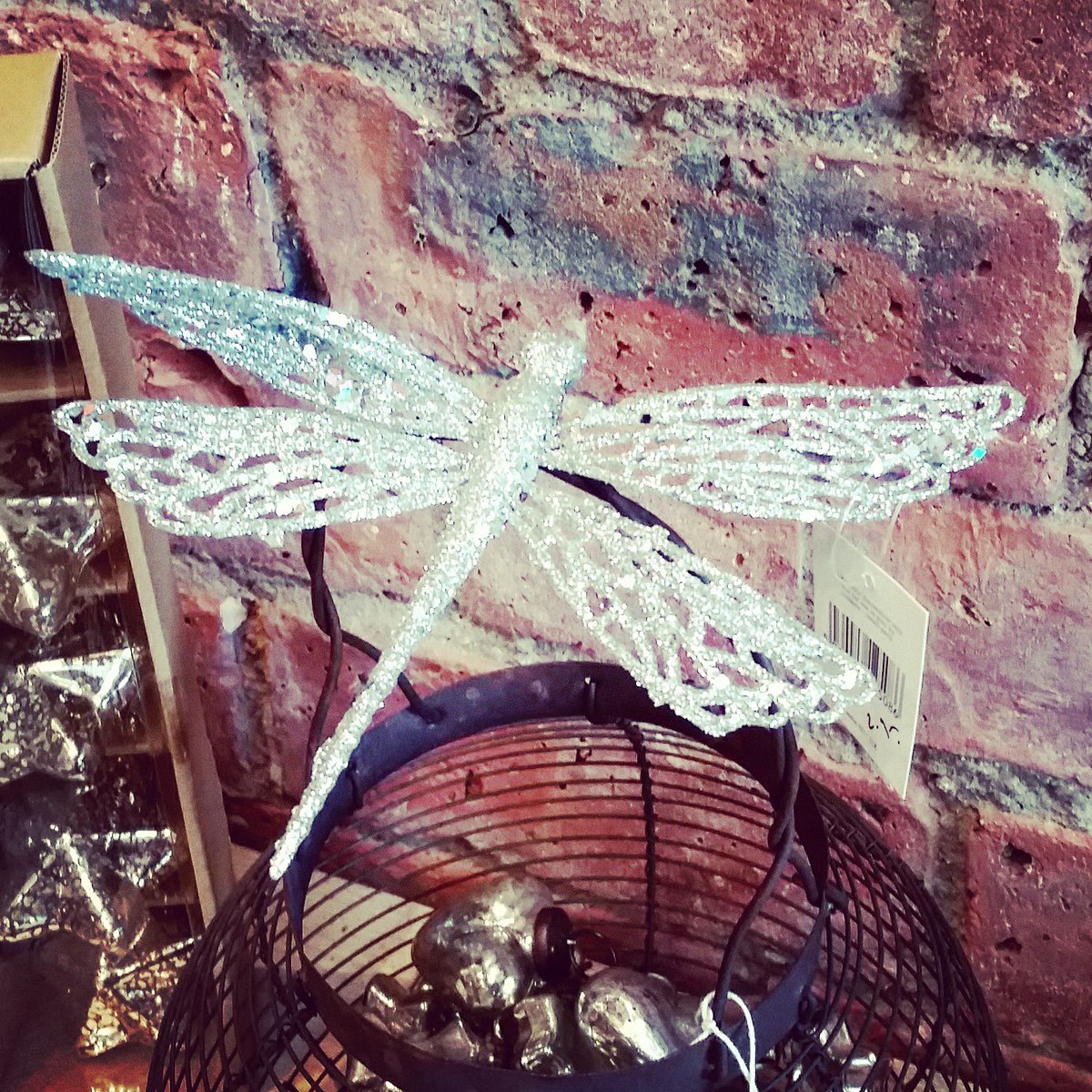 Christmas dragonfly ... why not? #Christmas #ChristmasIsComing #giselagraham #christmasbling #dragonfly #paulhodgkissdesigns #phd
