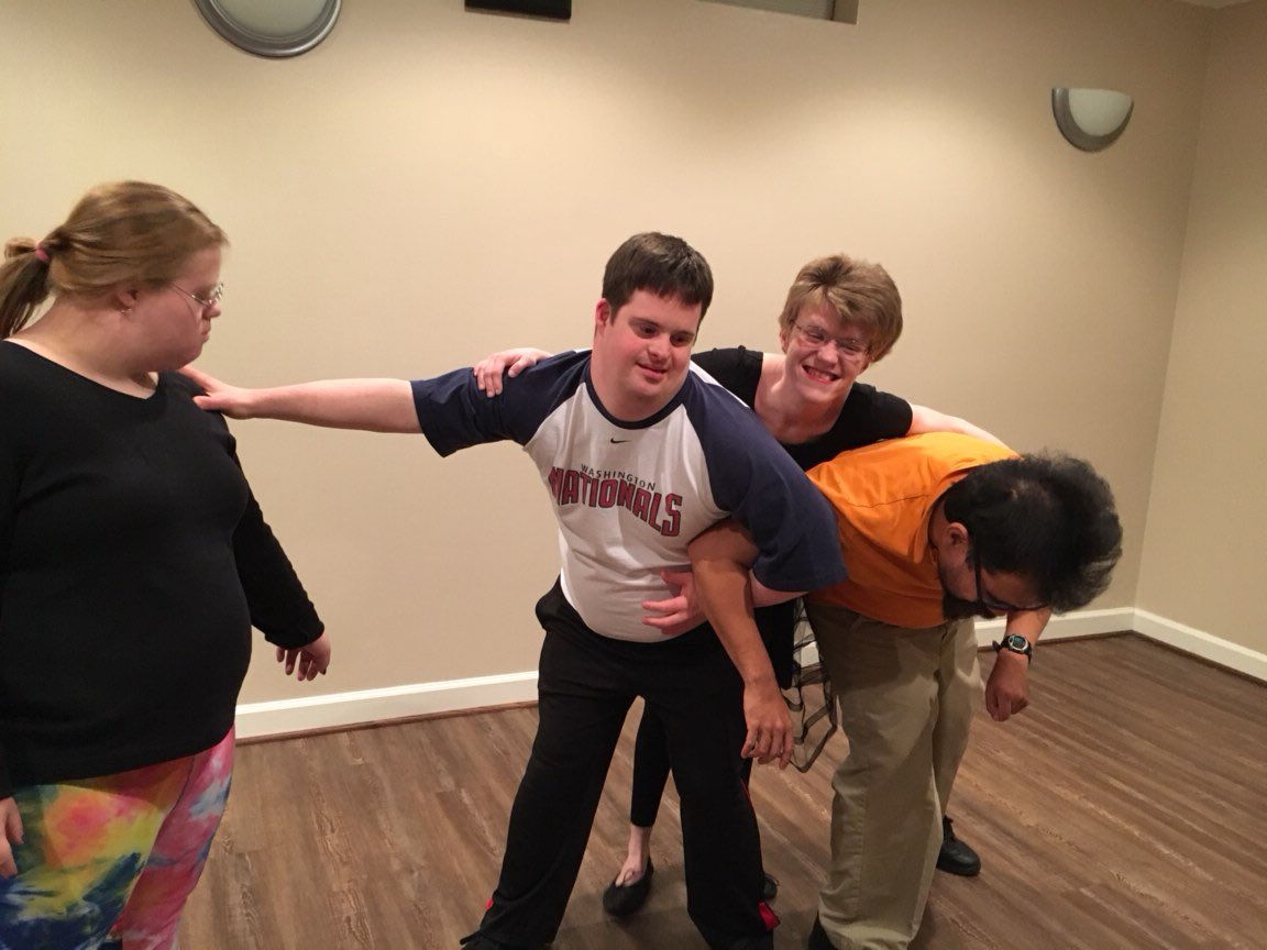 danceabilities1's tweet image. Creating dance sculptures at DanceAbilities in VA!