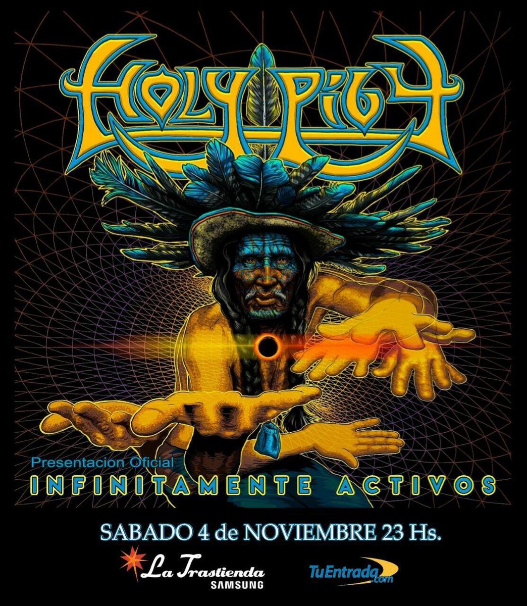 HOLYPIBYOFICIAL's tweet photo. #BuenSabado hoy 4/11 #InfinitamenteActivos @HOLYPIBYOFICIAL en @LaTrastiendaBA 23:00hs https://t.co/9yWV6Icyqr