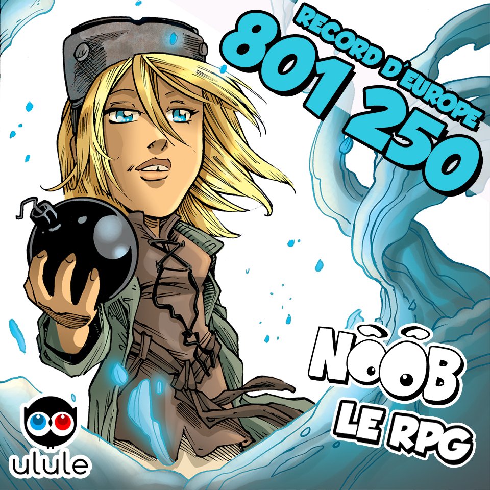 Olydri_Noob's tweet photo. RECOOOOOORD D'EUROOOOOOOPE pour #NoobRPG ! Vous avez ramené le record en France ! GG et merci ! Maintenant le film 😍 https://t.co/E8H0dZrujE https://t.co/Fbh1dz17Zm