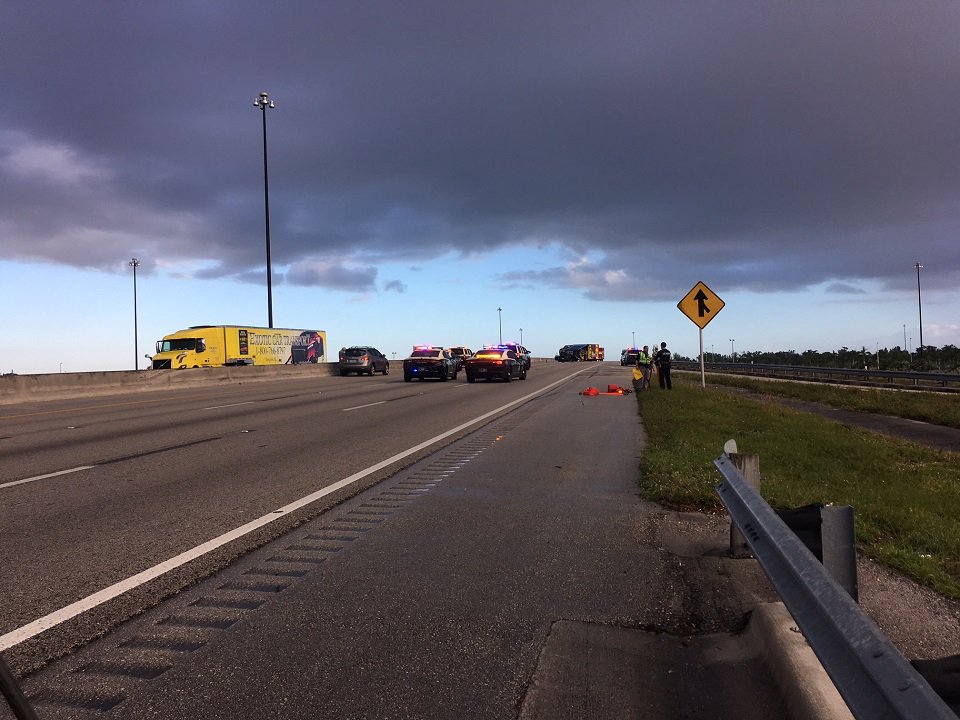 A deadly crash on the Turnpike shut down the northbound lanes at Sample Road. https://t.co/lMQCCrsse7