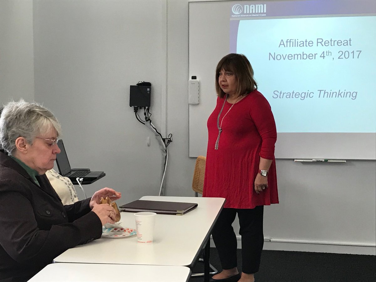 NAMIConnecticut's tweet photo. Getting ready to start the Fall 2017 NAMI CT Affiliate Retreat @ the Hartford Seminary today. #NAMICT https://t.co/SYIRrFHTF7